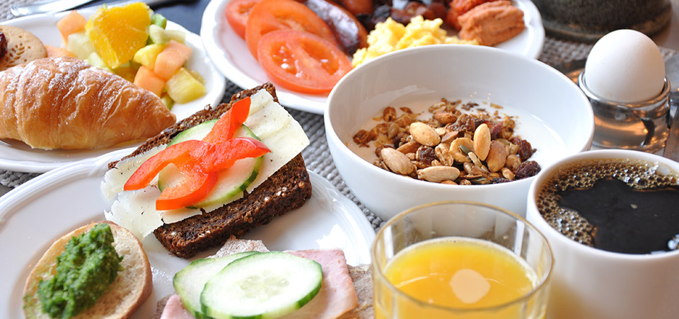 God hotellfrukost på långholmen