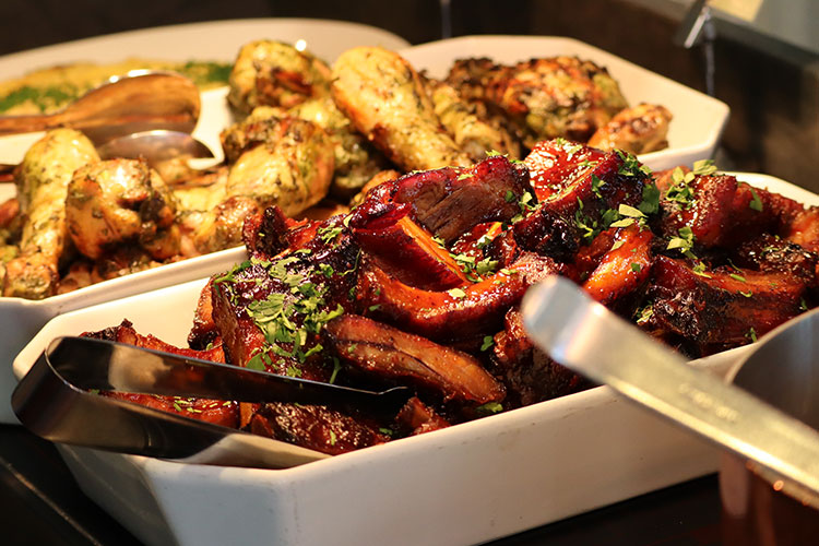 Brunchbuffe på Långholmen