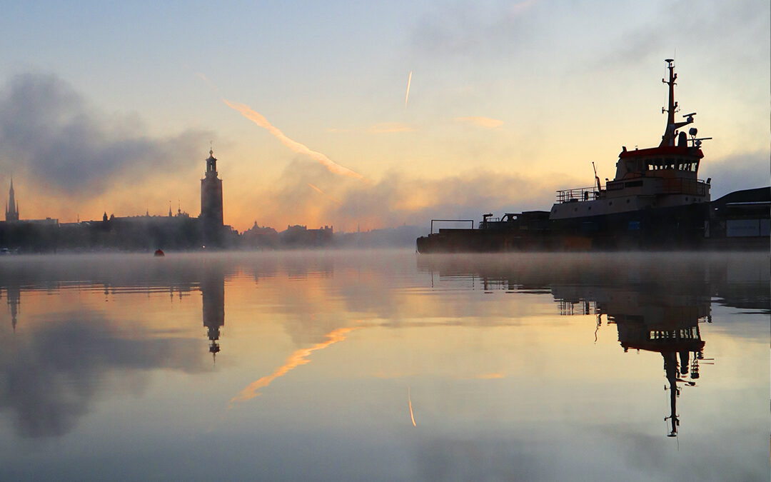 Dimma över Stockholm