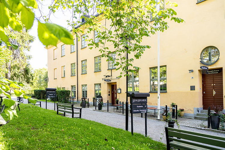 Entré till Långholmens Wärdshus och Konferens