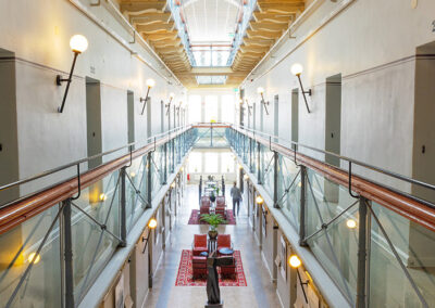 Fängelsekorridoren på Långholmen i Stockholm