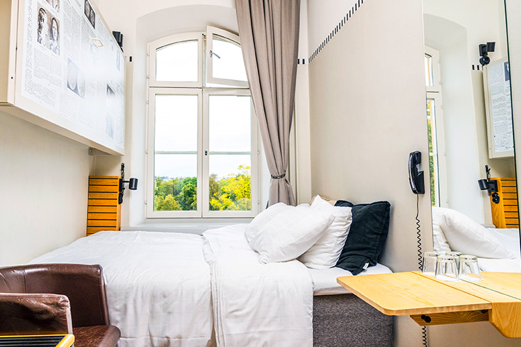 Hotellrum dubbelkompakt på Långholmen Hotellrum dubbelkompakt på Långholmen