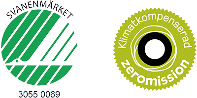 Logo Svanen och Zeromission