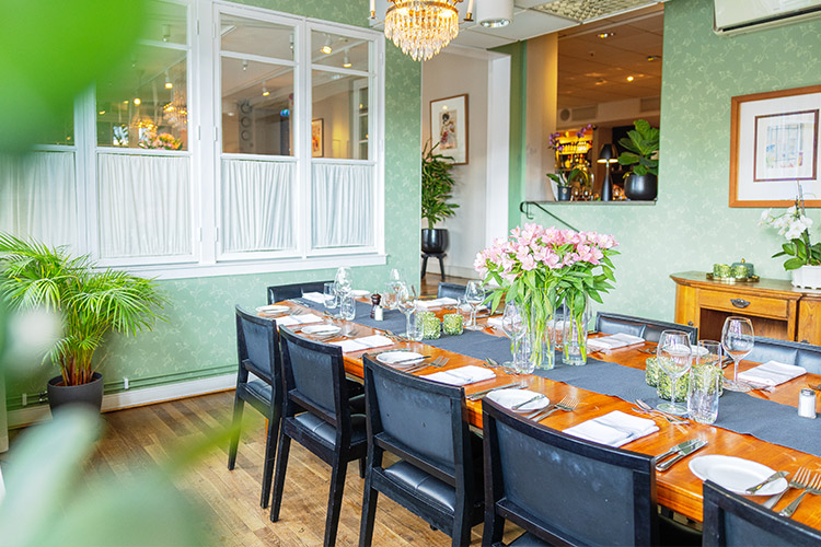 Matsal på Långholmens Wärdshus i Stockholm Matsal på Långholmens Wärdshus i Stockholm