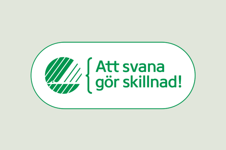 Logo Svanen Att Svana gör skillnad